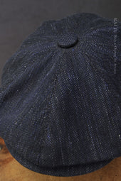 Peaky Hat Novel Slub Linen L