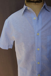 Short Sleeve Cassady Shirt End On End Stripe S M L