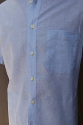 Short Sleeve Cassady Shirt End On End Stripe S M L