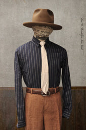 Blue Twin Stripe