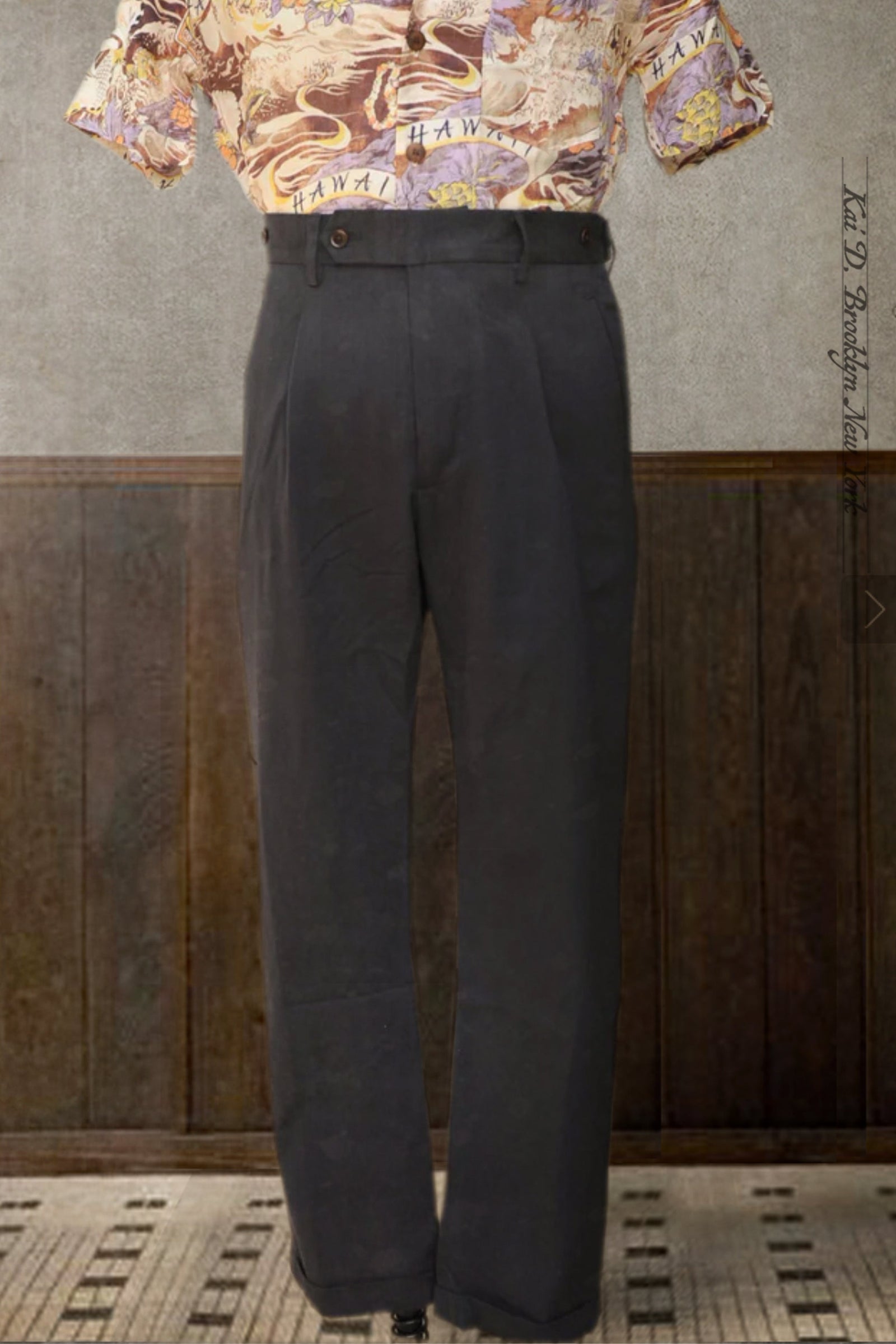 Novelist Trousers Organic Cotton Twill 30 34 38