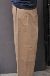 Bobby Wide Cut Pleated Trousers S L