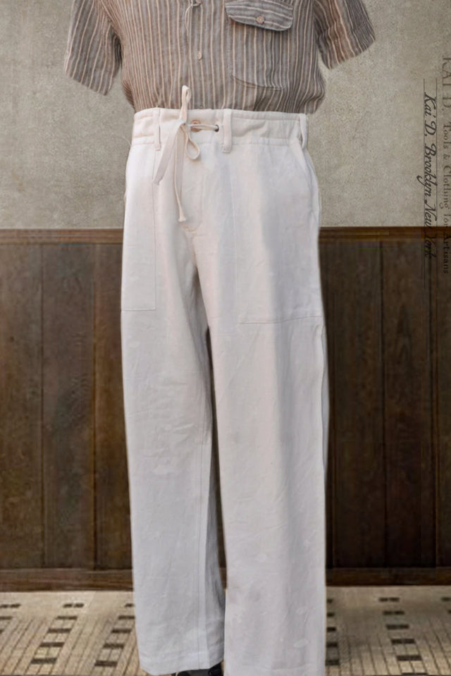 Obelisk Pants - Undyed Denim - 4