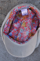 Andy Hat Cotton Linen Bone M L