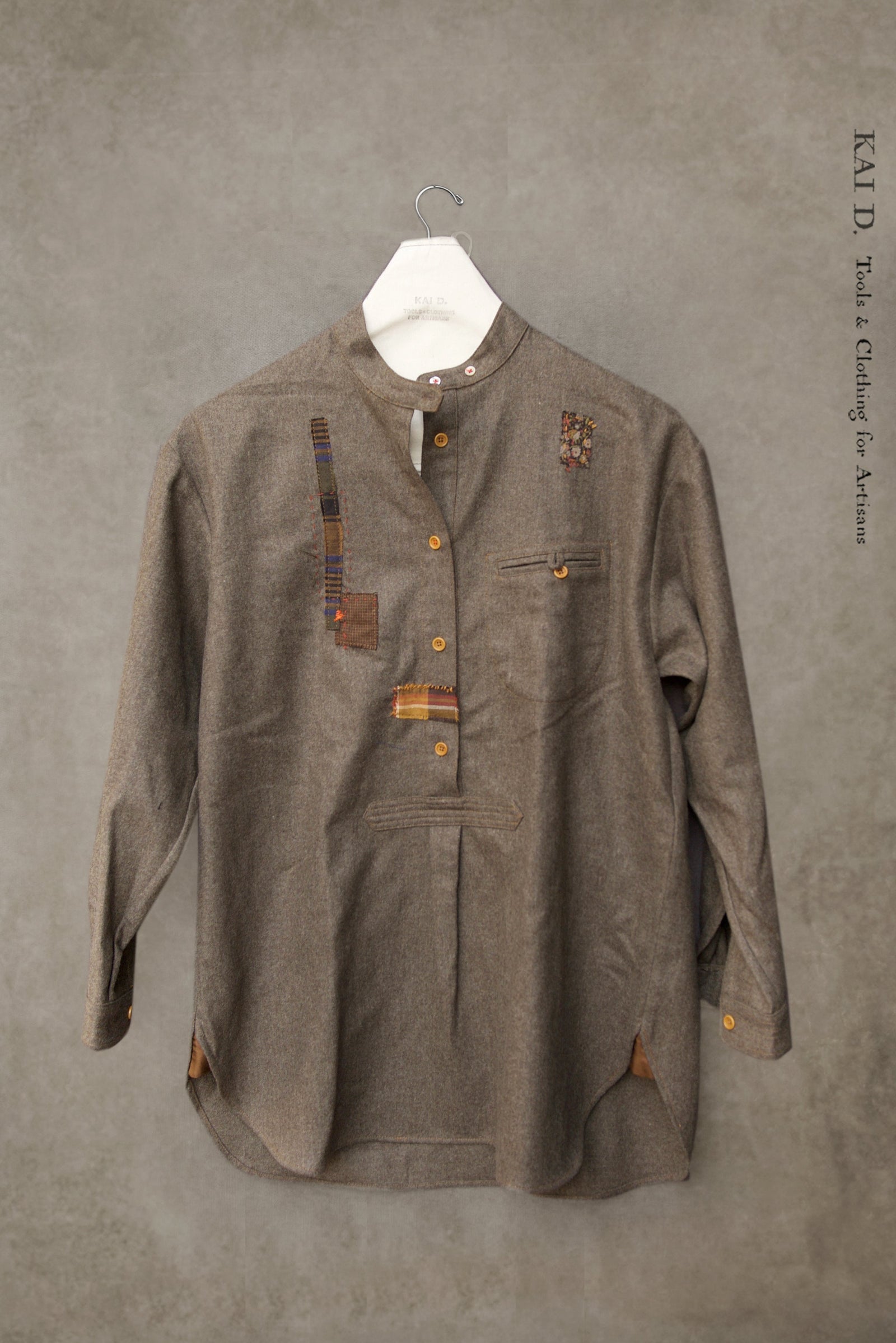 Frankenthaler Shirt - Brown Heather - XS, M