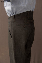 Linen Cotton Borough Pants Pin 30 32 34 36 38