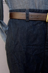 Bosun Pants Cotton Linen Denim 30 38