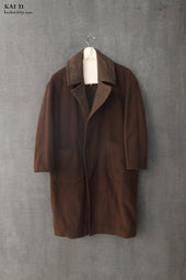 Anne Reversible Wool Coat Xs