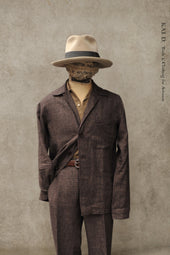 Architect Jacket Houndstooth Linen S