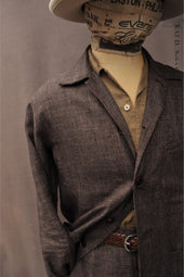 Architect Jacket Houndstooth Linen S