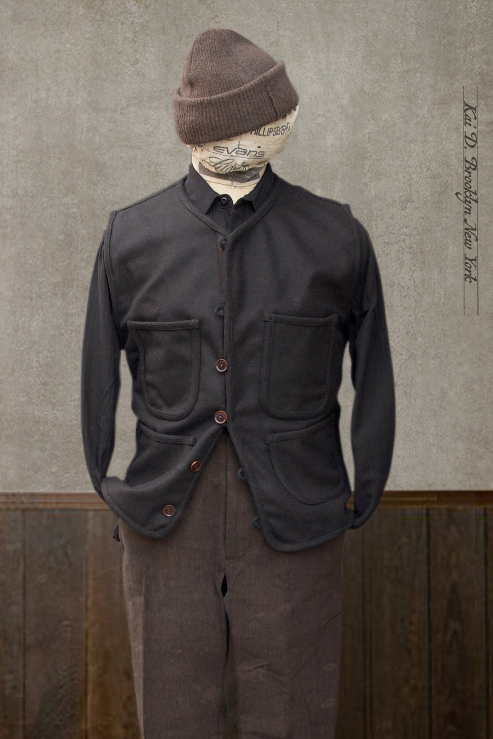 Cruiser Vest Deep Wool L
