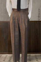 Crosshatched Brown