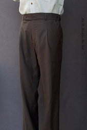 Wide Leg Matisse Pants Tropical Herringbone Wool 30 32 34