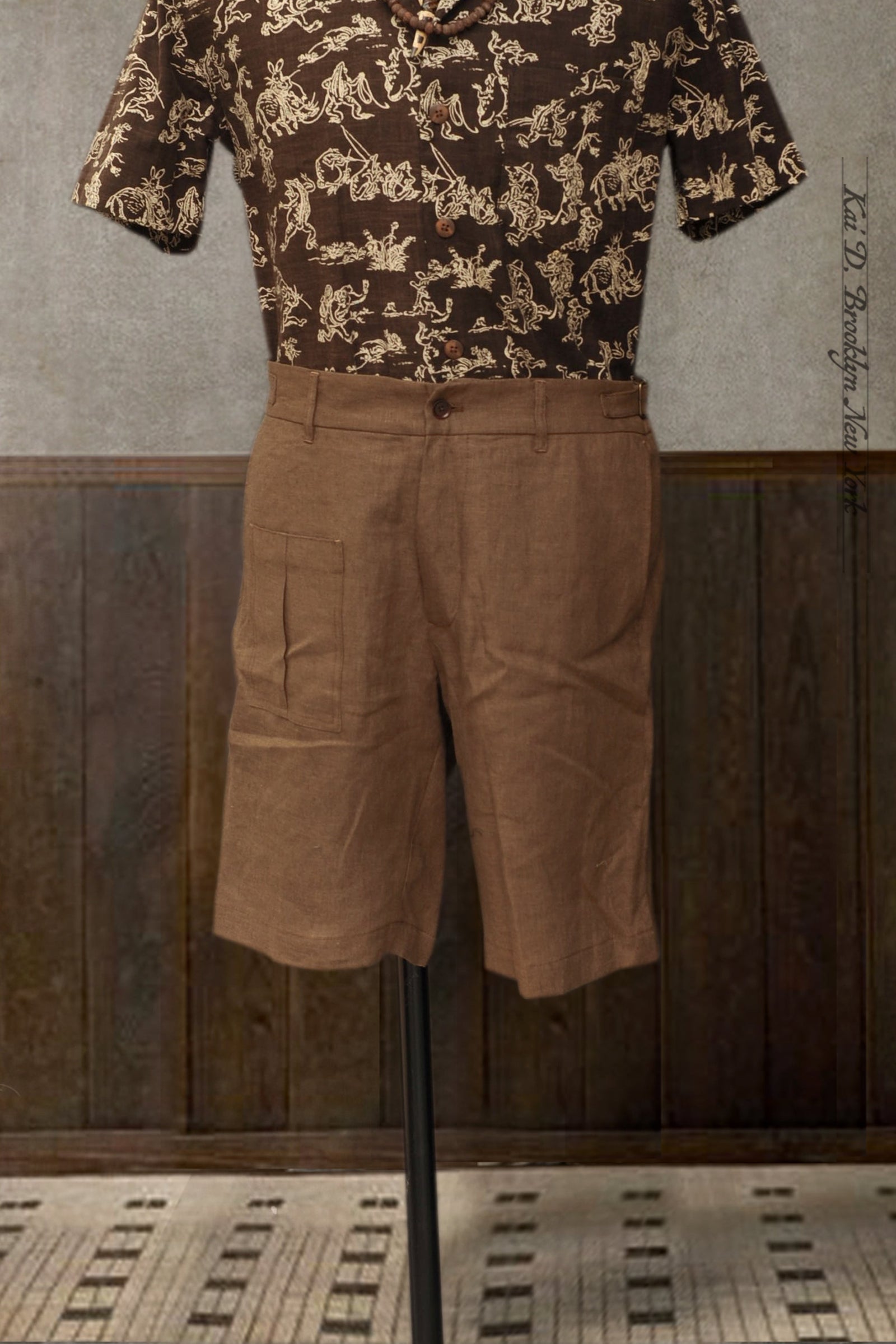 Martin Shorts French Linen 32 34 36