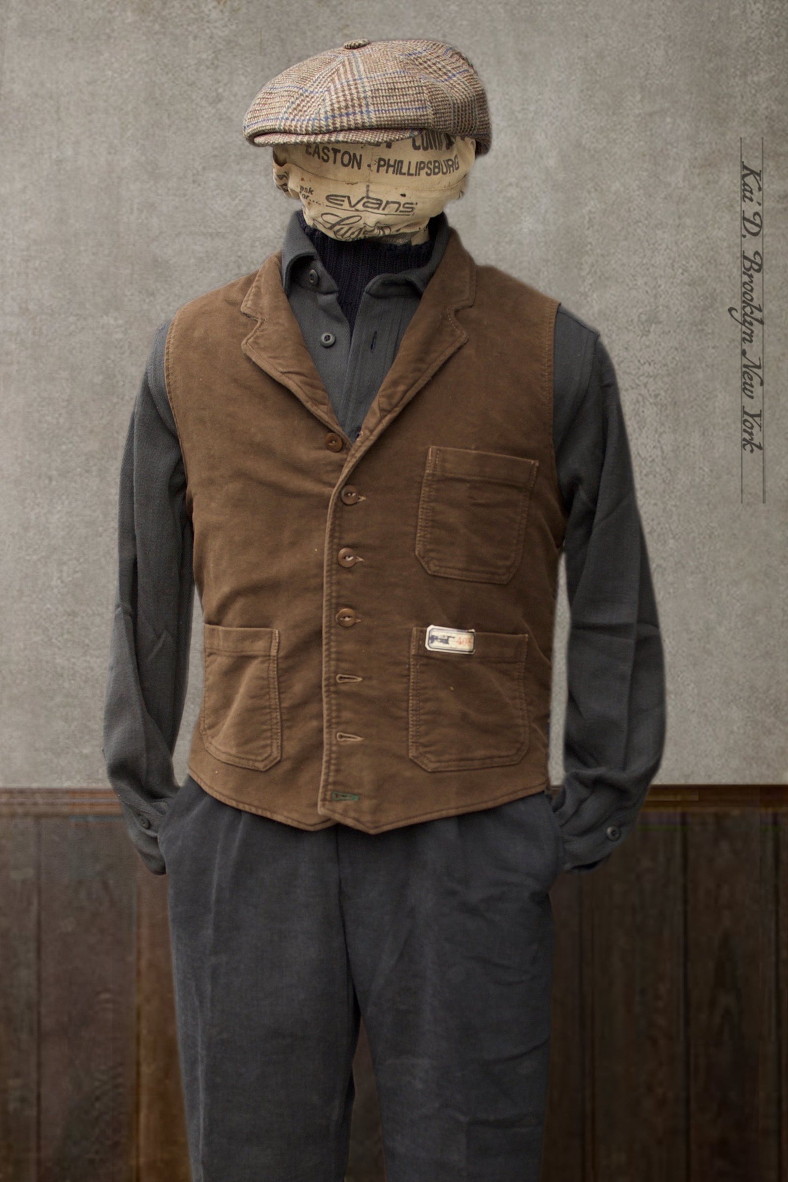 Pioneer Vest Moleskin L Xl Xxl Xxxl