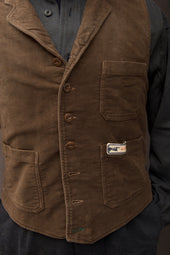 Pioneer Vest Moleskin L Xl Xxl Xxxl