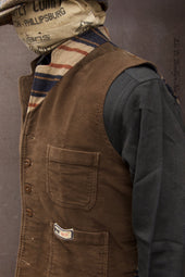 Pioneer Vest Moleskin L Xl Xxl Xxxl