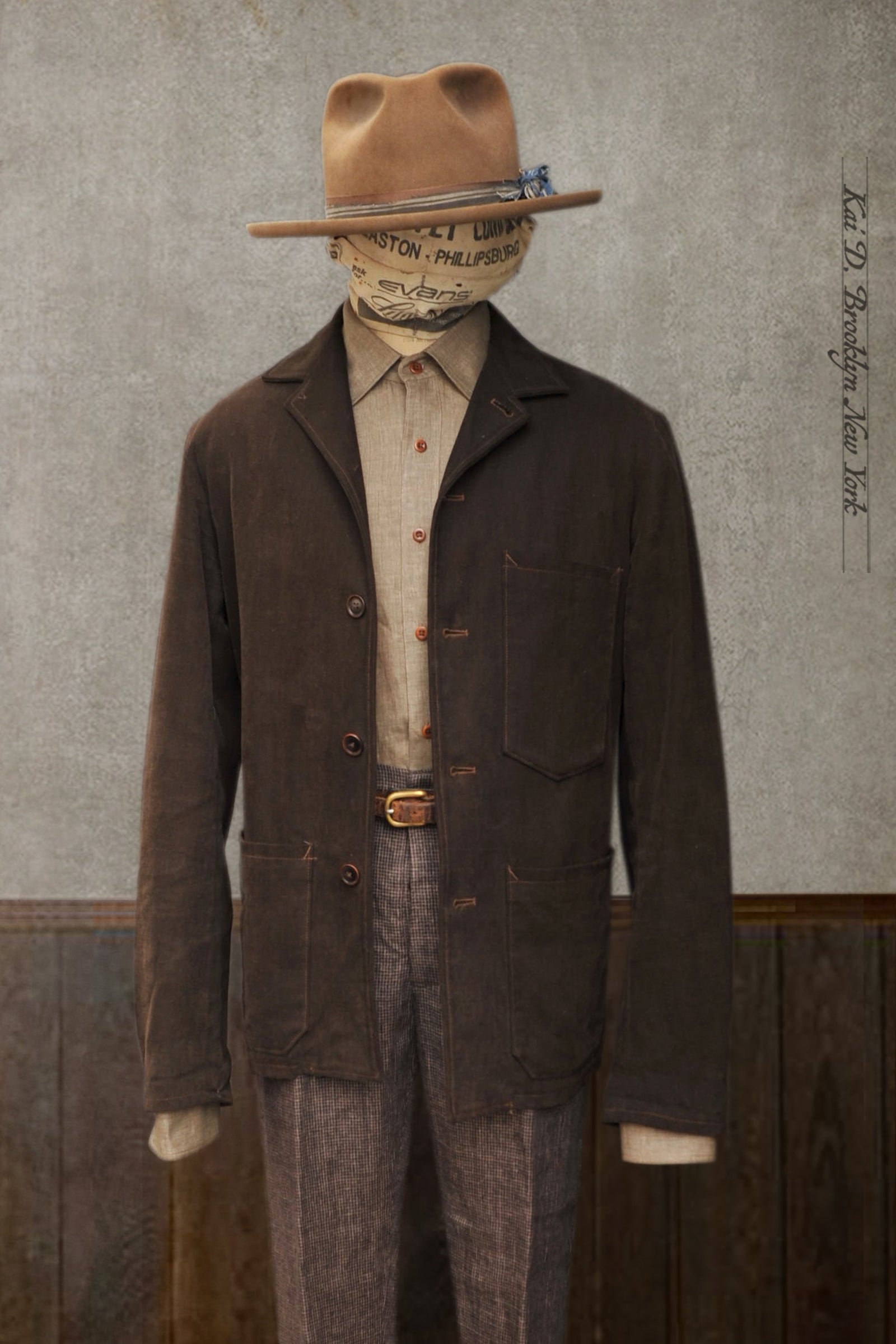 Old Town Jacket Italian Moleskin M L Xl