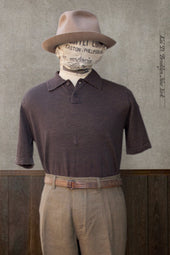 Fine Gauge Linen Polo L Xl