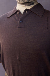 Fine Gauge Linen Polo L Xl