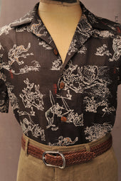 Short Sleeve Slater Shirt Rabbit L Xl