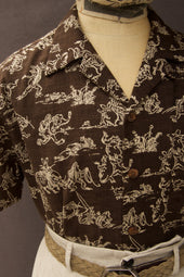 Short Sleeve Slater Shirt Rabbit L Xl
