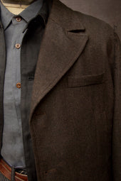 Wool Cashmere Shelby Over Coat S M L Xl