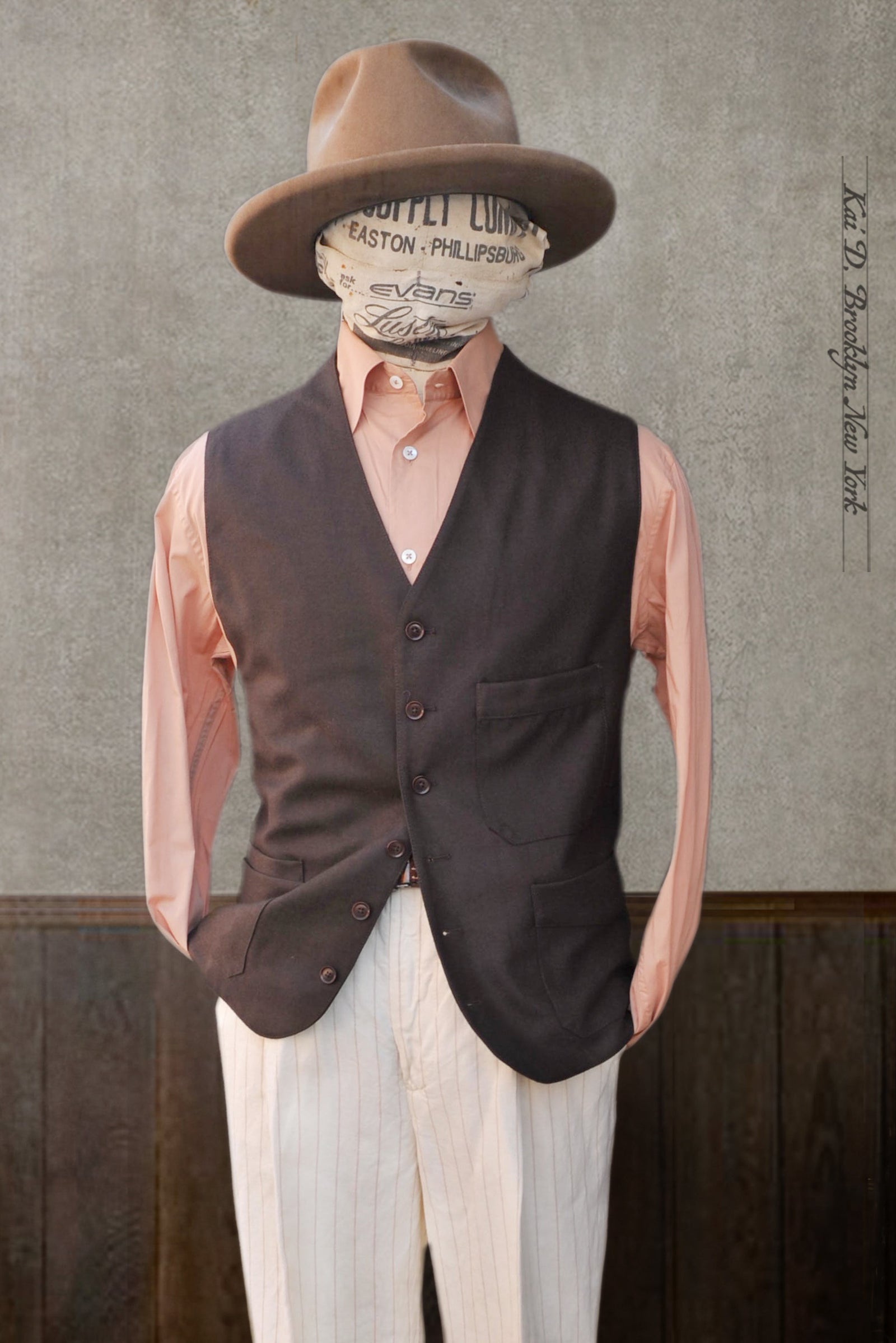 Shoemaker S Vest British Wool Xl Xxl Xxxl
