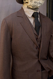 Shoemaker's Jacket - Brown British Wool - L