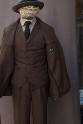Shoemaker's Jacket - Brown British Wool - L