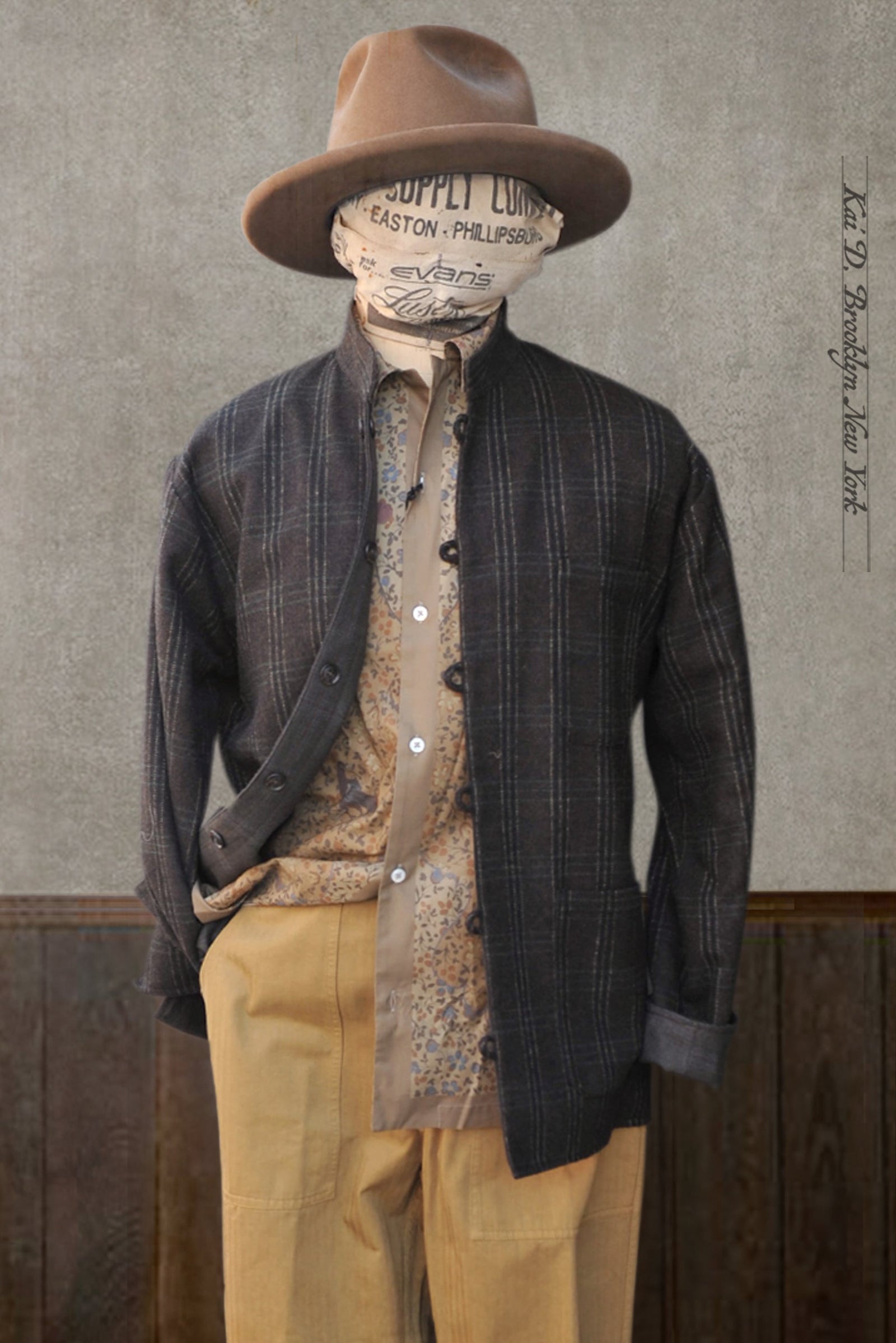 Yutori Jacket Wool Cashmere Virgin Wool M L Xl