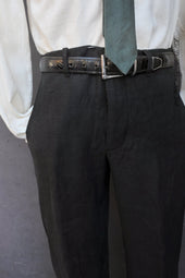 Borough Pants Crosshatched Linen Twill 30 32 34 36