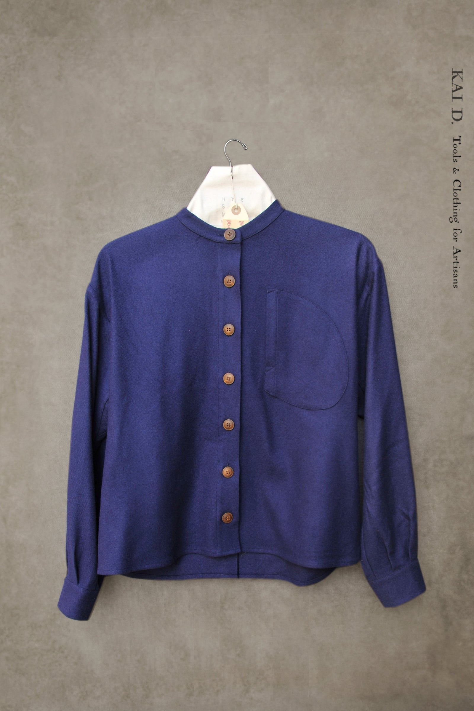Edith Belted Shirt - Wool Cashmere - XS