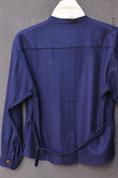 Edith Belted Shirt Wool Cashmere Xs