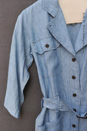 Earhart Jumpsuit Belgian Linen S M