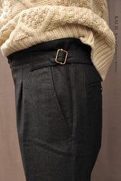 Cooper Pants Virgin Wool Tonal Plaid 30 32