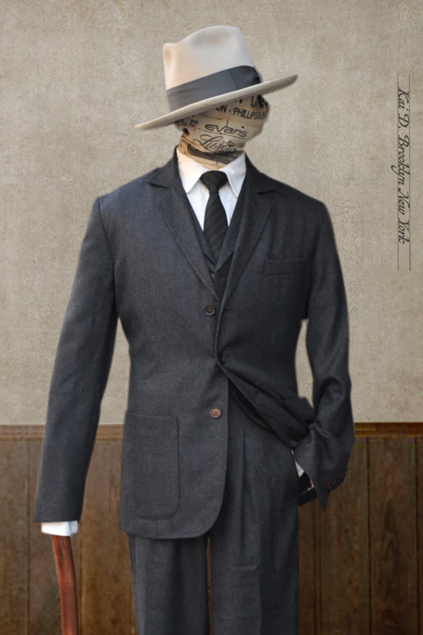Shoemaker's Jacket - Charcoal British Wool - M, XL