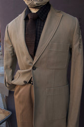 Chris Two Button Blazer Bay Leaf M L