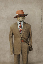 Chris Two Button Blazer Linen M L Xl