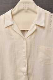 Margaret Shirt Belgian Linen M