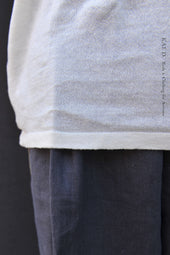 Folk Cotton Linen Polo S M