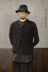 Cruiser Vest Boiled Wool S M