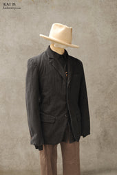 Dawson Blazer Overdyed Cotton Herringbone Xs M