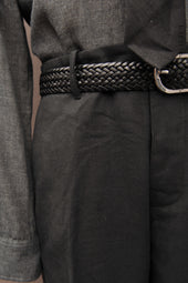 Borough Pants Cotton Linen Herringbone 30 32 36 38