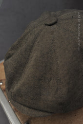 Peaky Hat Cotton Linen Tweed M L Xl