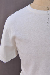 Fine Gauge Cotton Linen Tee 5 6