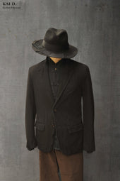 Dawson Blazer Overdyed Cotton Herringbone Xs M