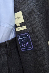 Double Breasted Jacket Prince Of Wale Flannel 48