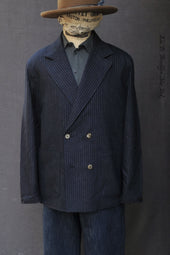 Double Breasted Jacket Pinstripe 48