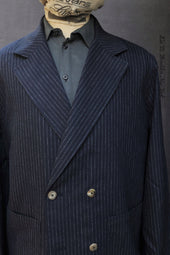 Double Breasted Jacket Pinstripe 48
